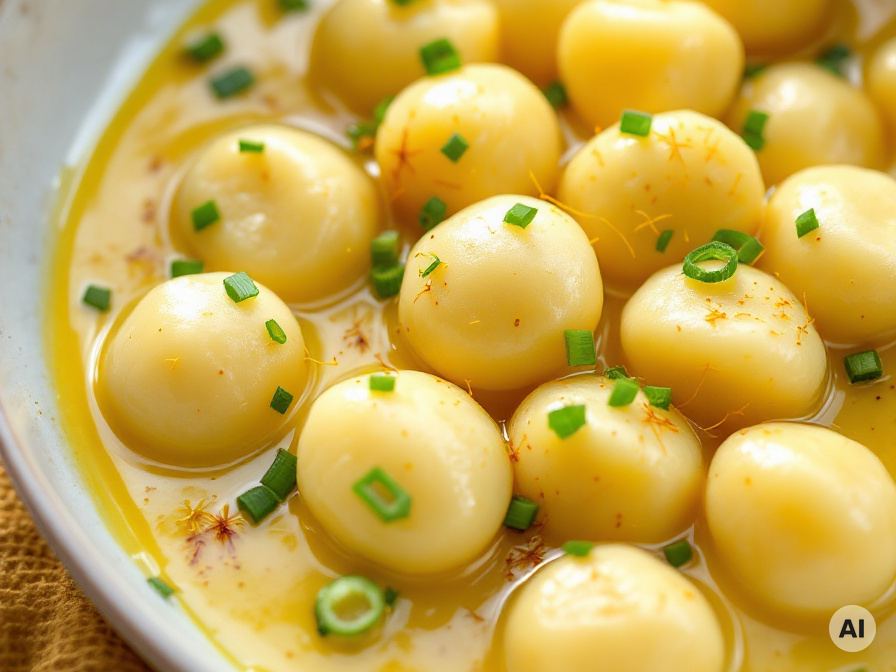Gnocchi mit Safransauce Rezept