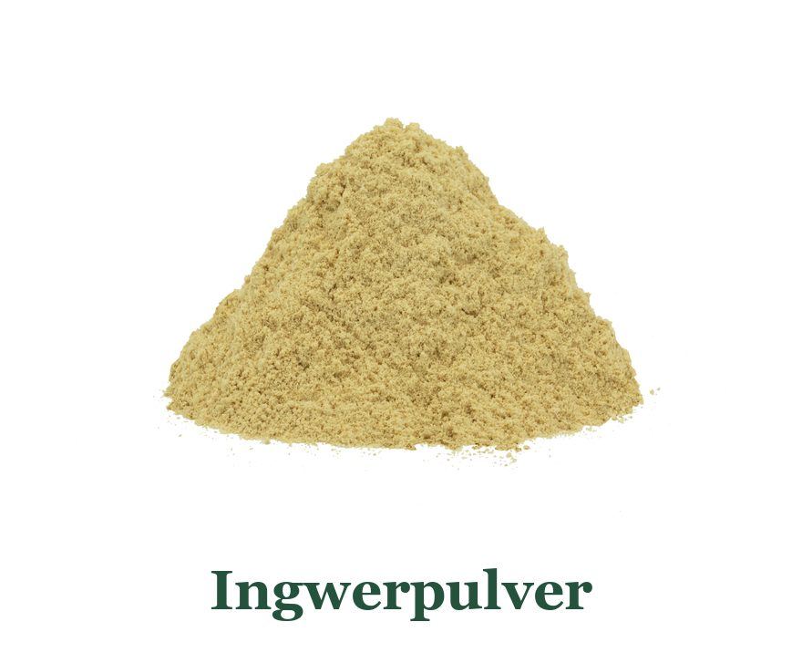 Ingwerpulver: gemahlener getrockneter Ingwer